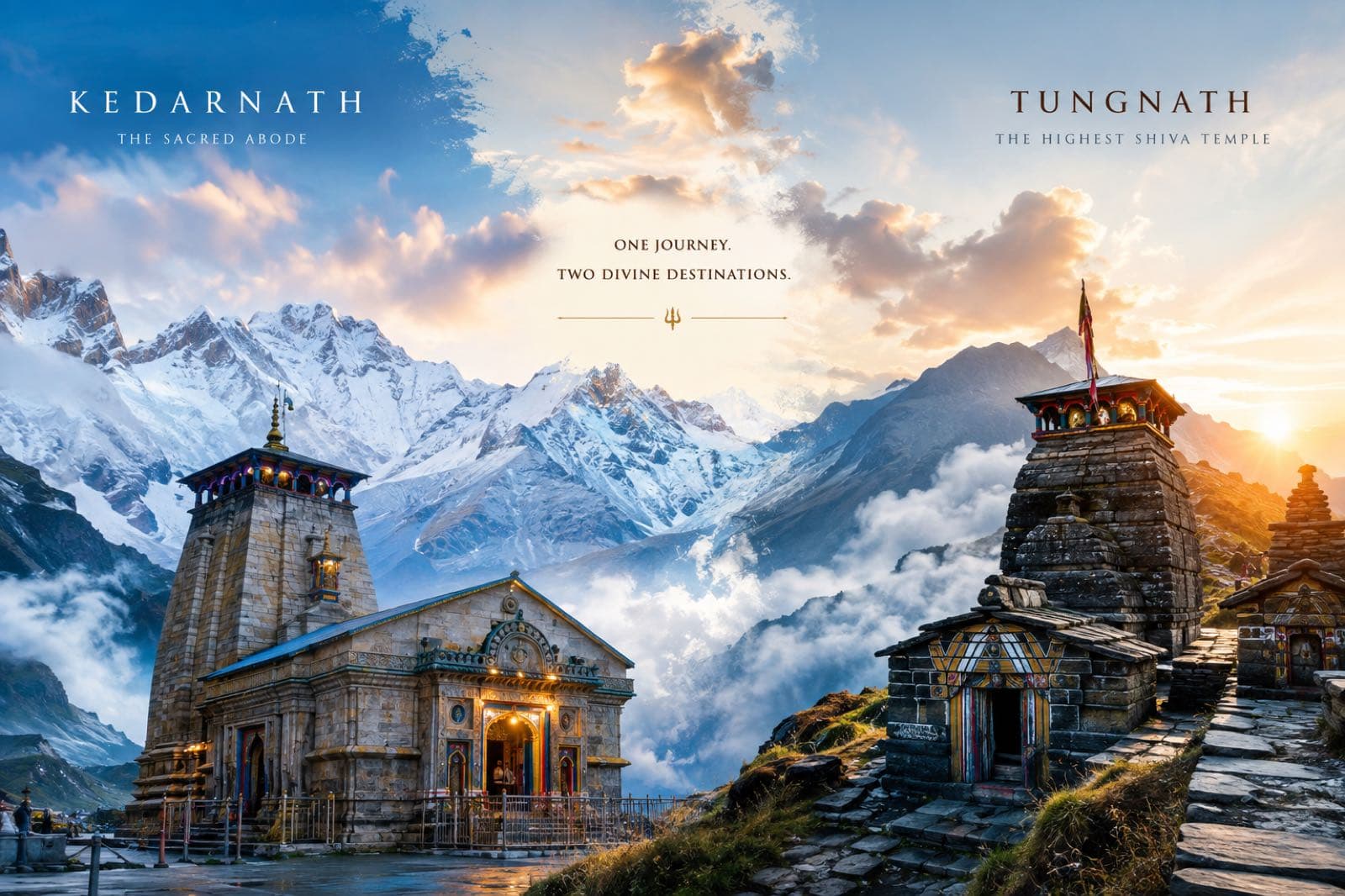 Kedarnath- Chopta- Tungnath- Rishikesh — group departure to Rishikesh